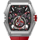 P-Série One Black Red White Suisse Watches Blackout Concept (25)